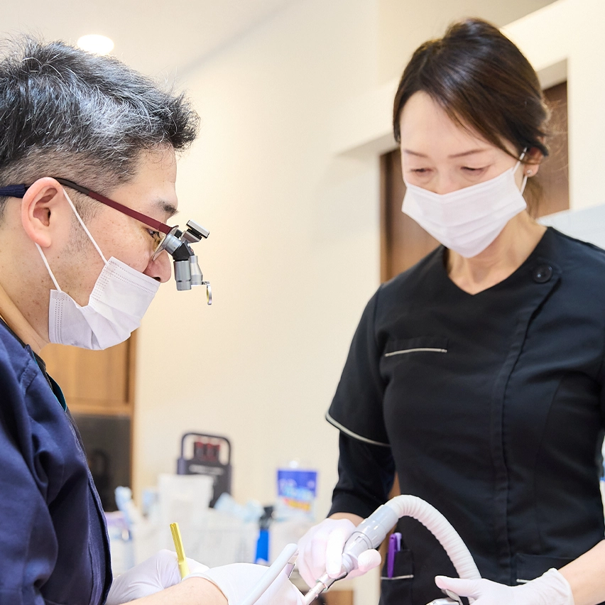 無理のない提案で安心の治療