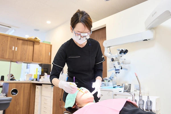 定期的な歯周ポケット検査